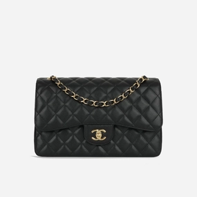 Chanel Chanel - Jumbo Classic Flap - Black Caviar GHW - 2020 - Pre-loved