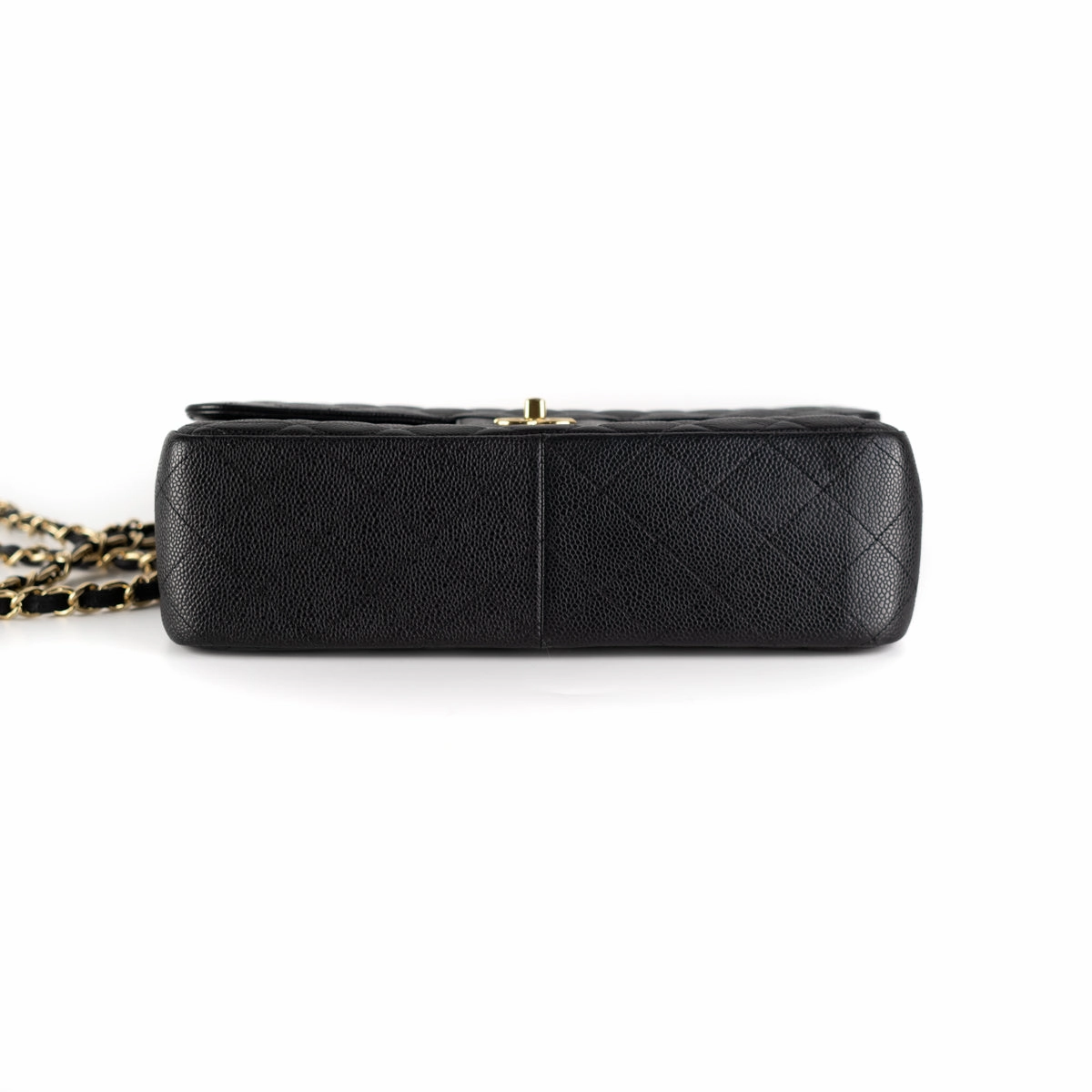 Chanel Classic Jumbo Black Caviar GHW
