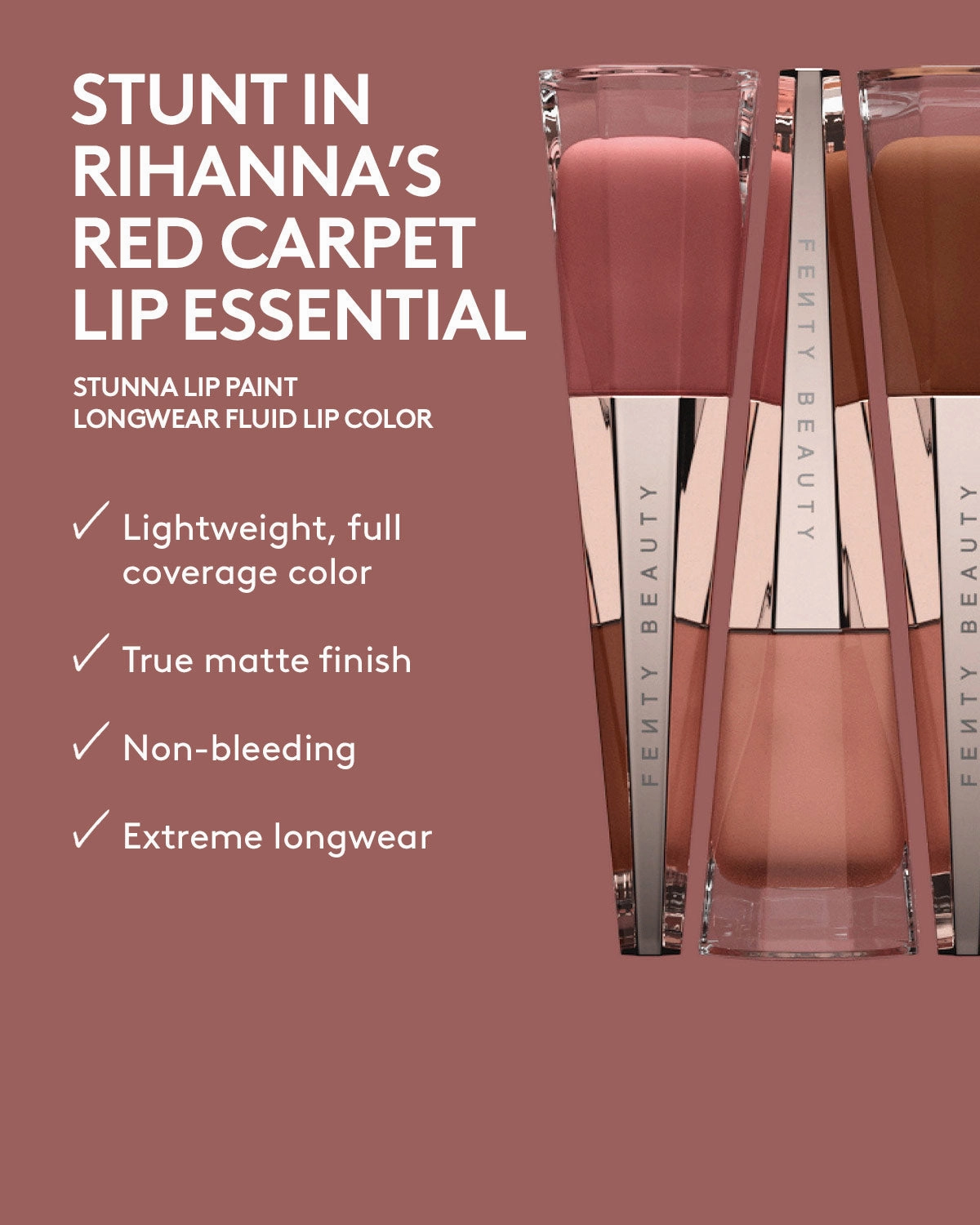 Cherry Mouth 3-Piece Lip Set   Pouch