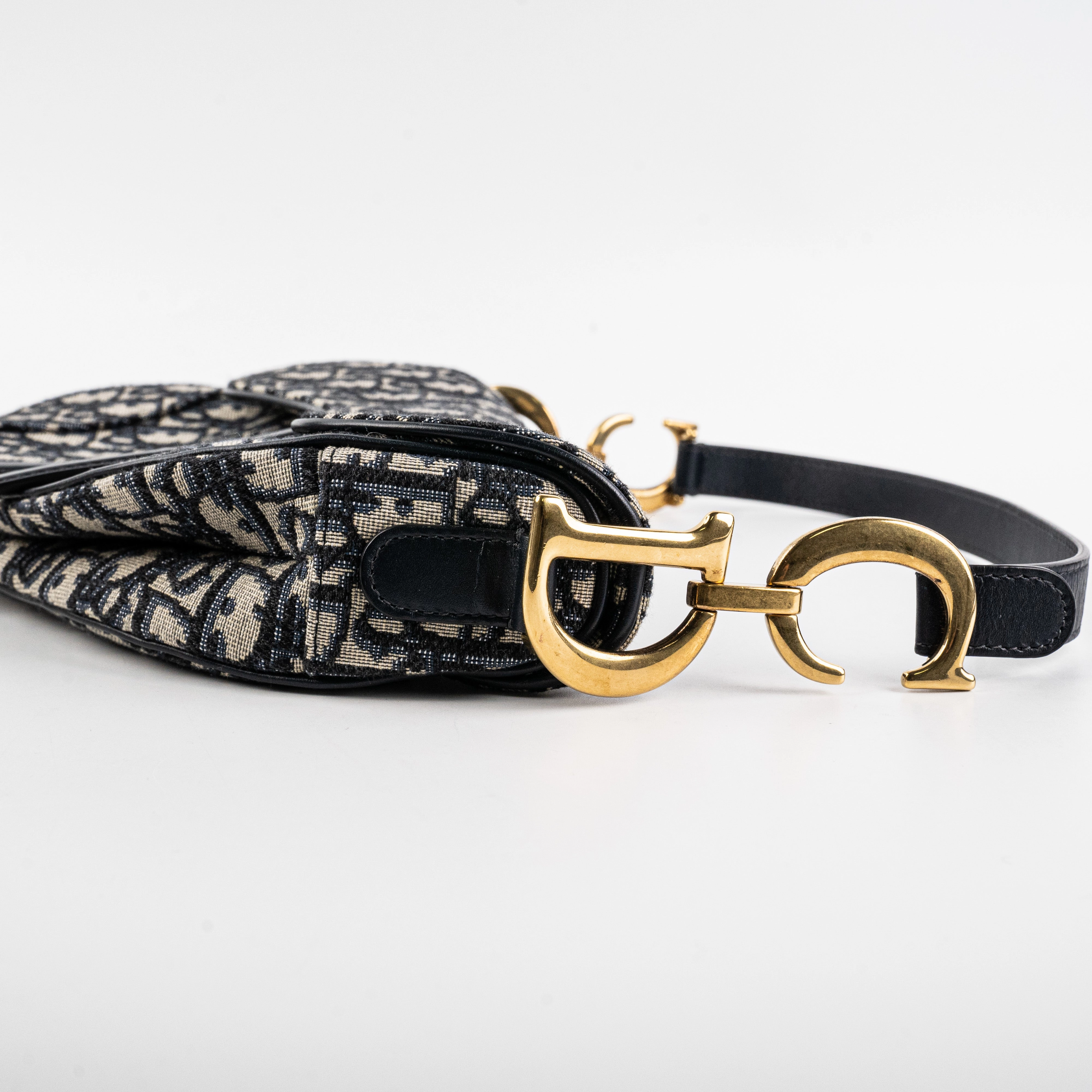 Christian Dior Saddle Oblique Shoulder Bag