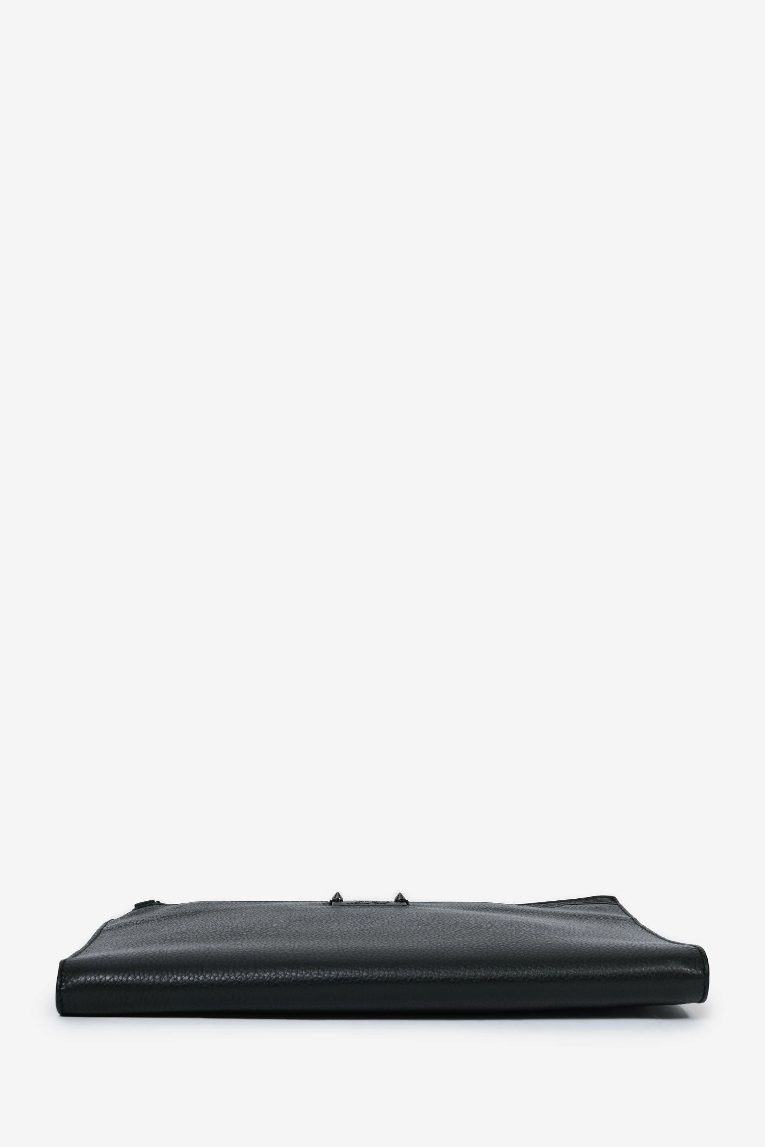 Christian Louboutin Black Leather Crossbody Mens