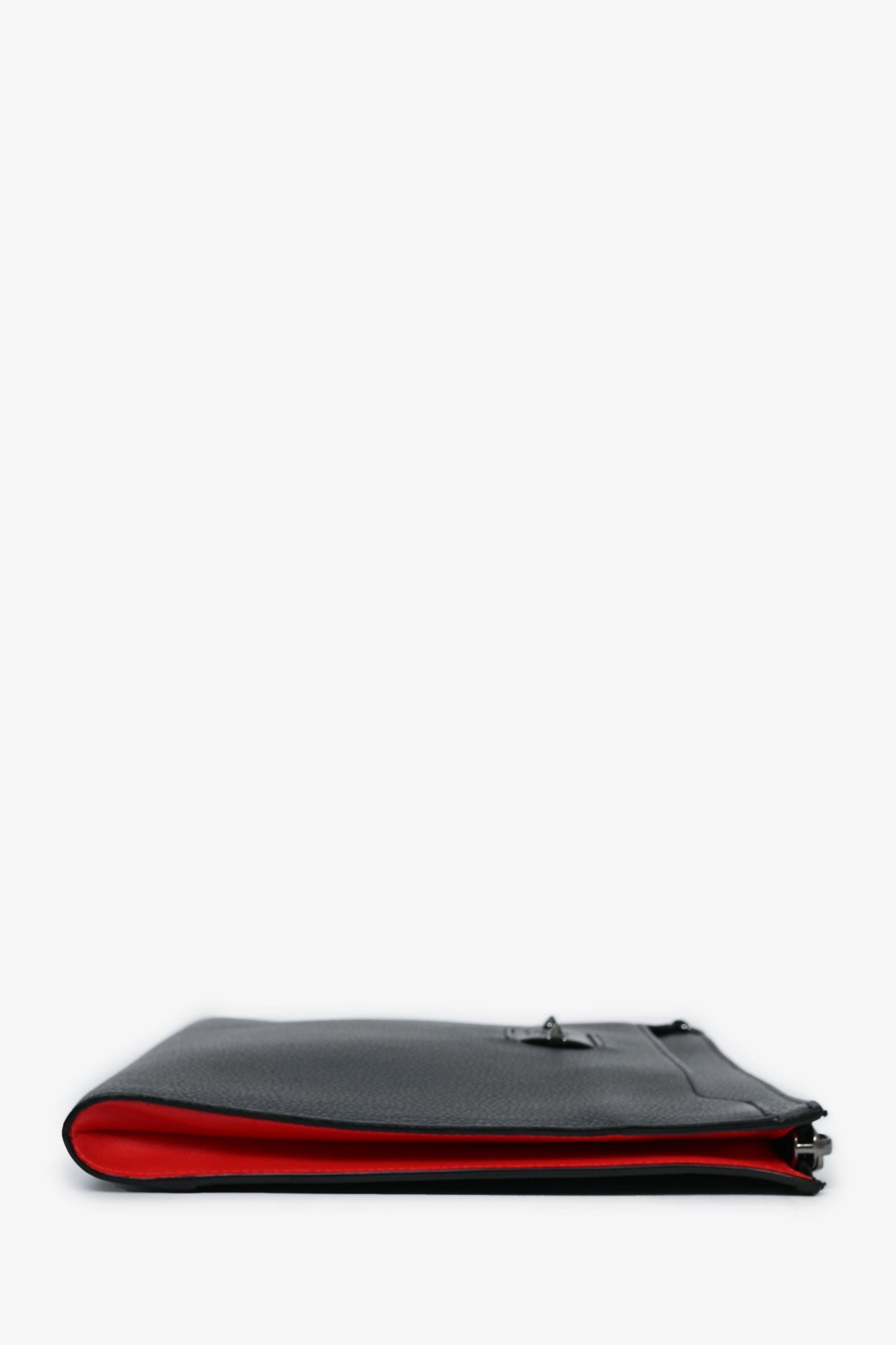 Christian Louboutin Black Leather Crossbody Mens