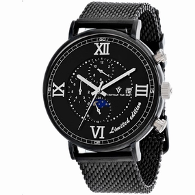 Christian Van Sant Men's Watch - Somptueuse LTD Automatic Black Bracelet | CV1159