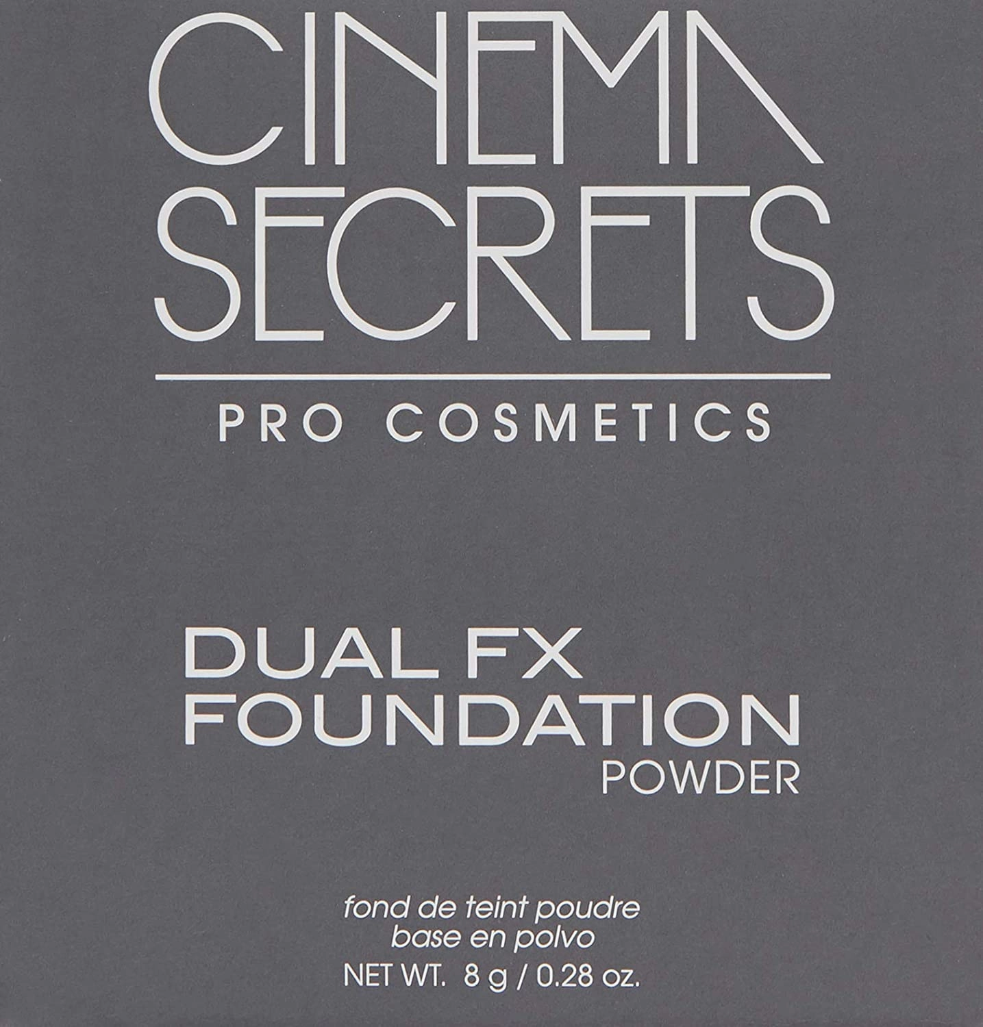 CINEMA SECRETS Pro Cosmetics Dual Fx Foundation Powder, Honey