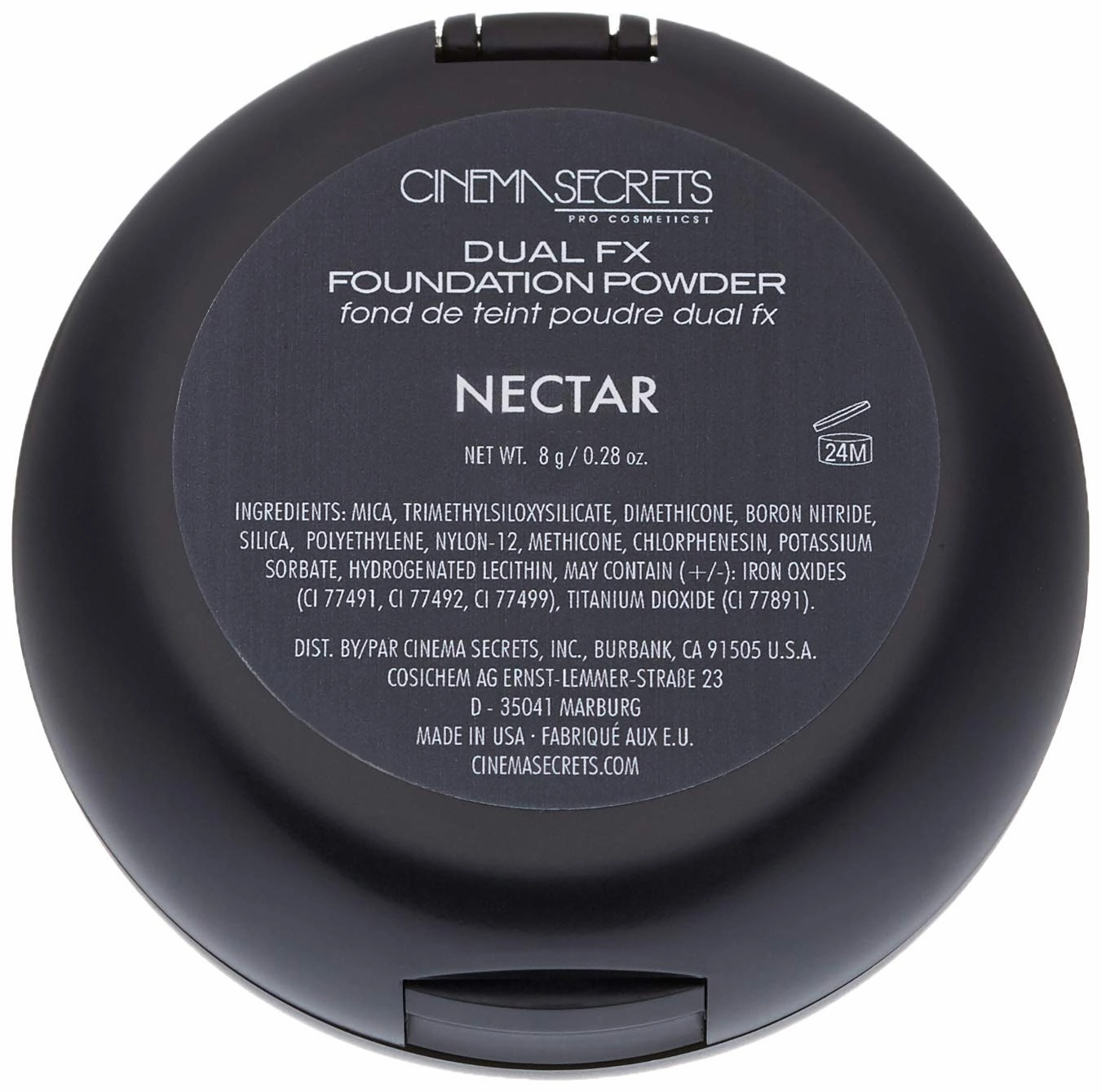 CINEMA SECRETS Pro Cosmetics Dual Fx Foundation Powder, Nectar