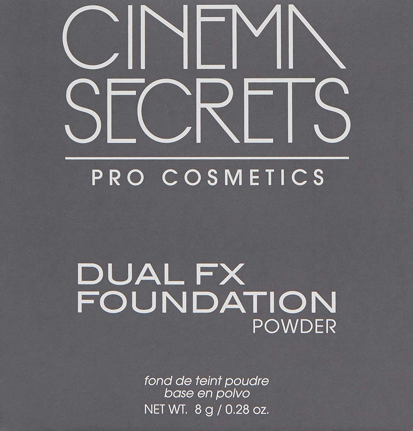 CINEMA SECRETS Pro Cosmetics Dual Fx Foundation Powder, Sepia