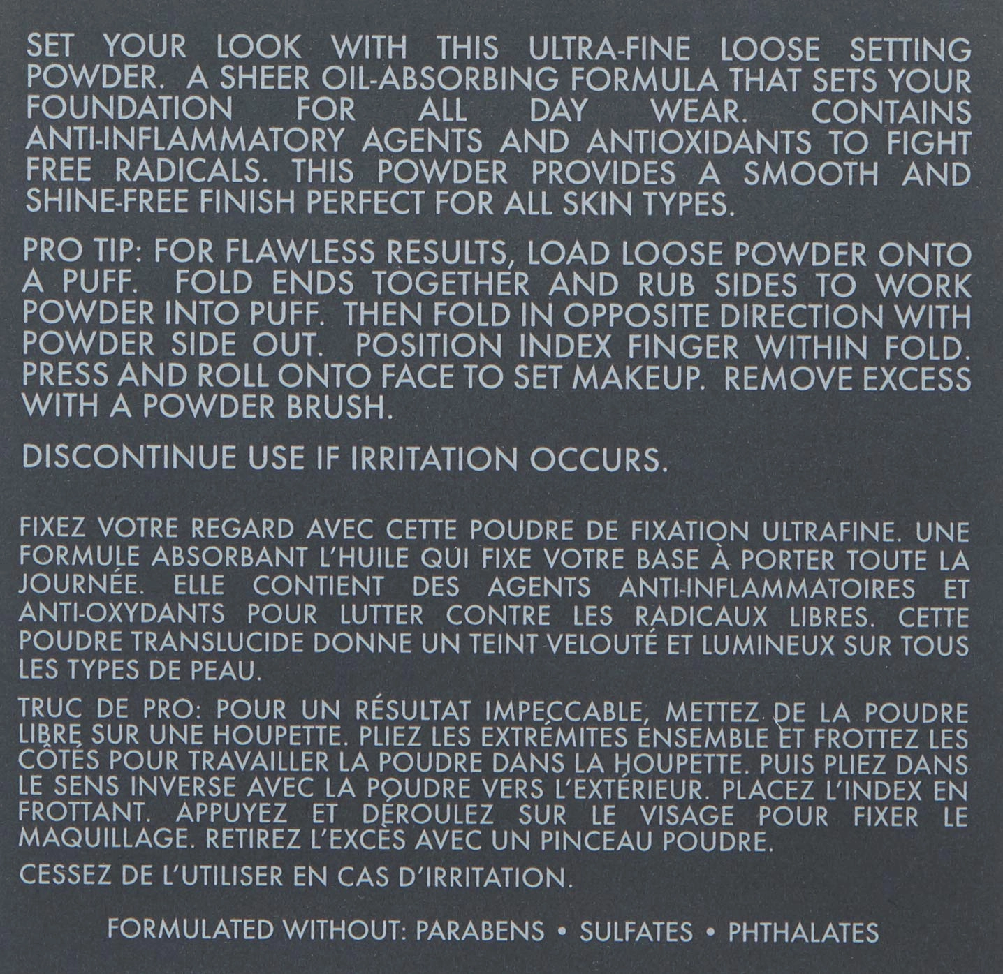 CINEMA SECRETS Pro Cosmetics Ultralucent Loose Setting Powder, Beige