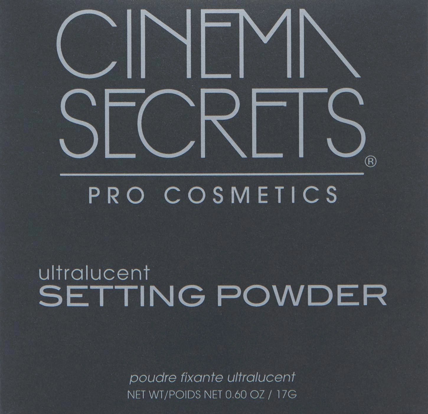 CINEMA SECRETS Pro Cosmetics Ultralucent Loose Setting Powder, Colorless