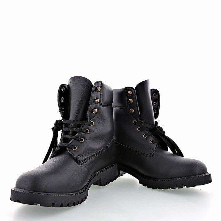 Claudia & Claudio Unisex Vegan Nappa Leather Boots | Black