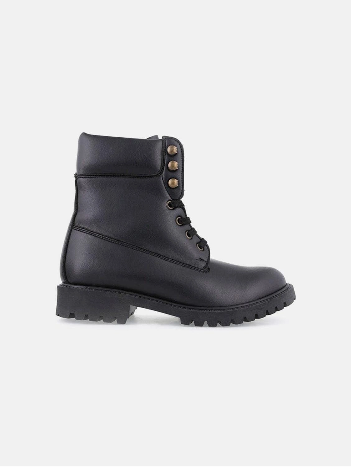 Claudia & Claudio Unisex Vegan Nappa Leather Boots | Black