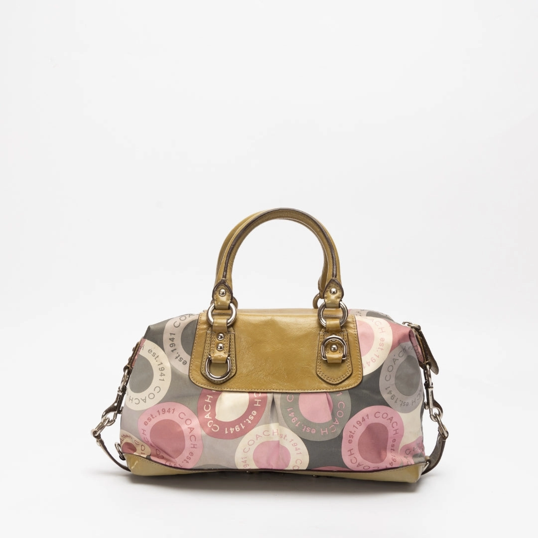 Coach Ashley Patent Leather Satchel
