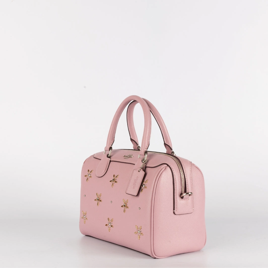 Coach Crossgrain Stud Mini Bennet Satchel