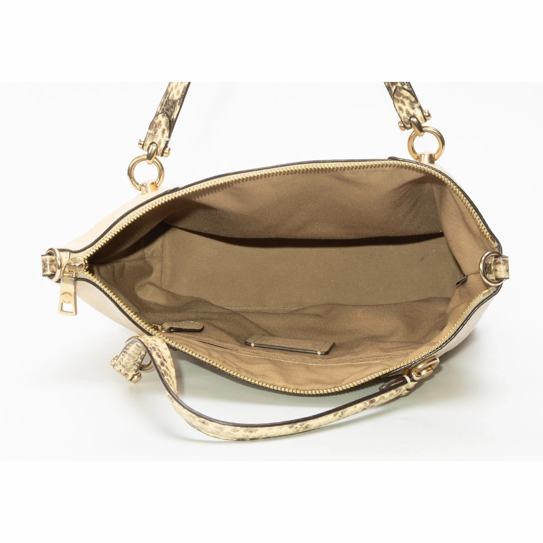 Coach Kacey Colorblock Signature Canvas Satchel