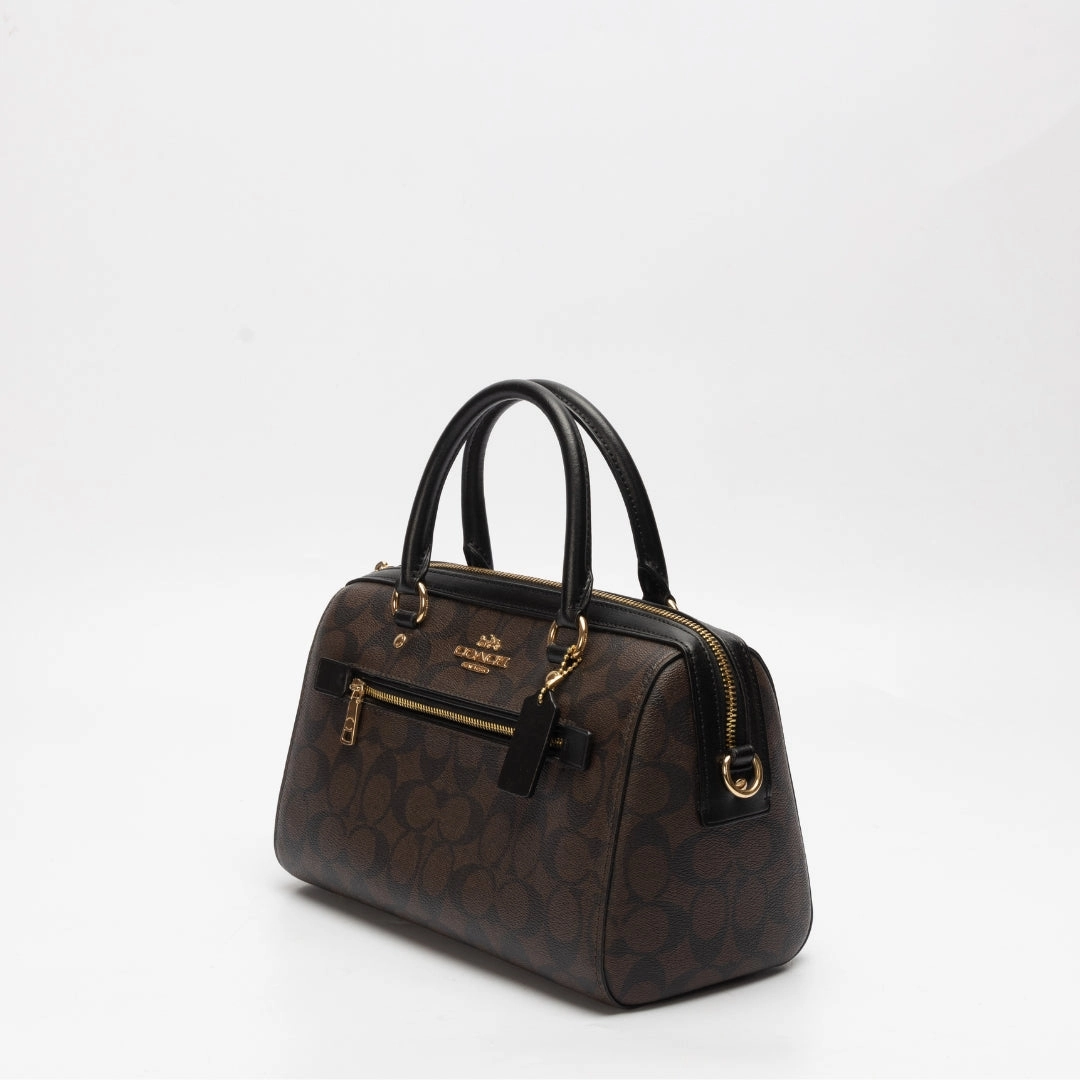 Coach Monogram Rowan Satchel