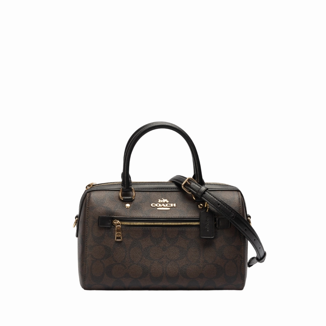 Coach Monogram Rowan Satchel