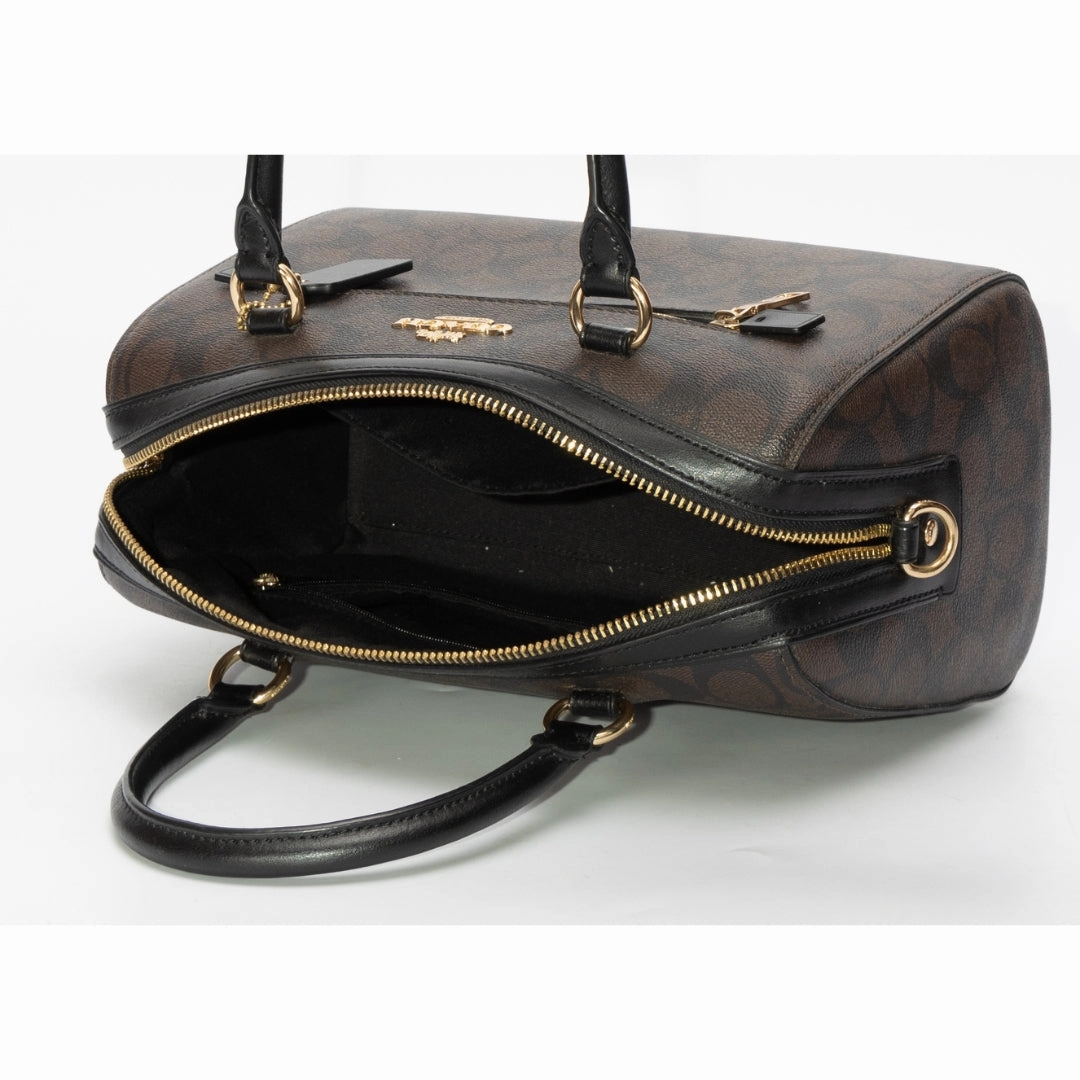 Coach Monogram Rowan Satchel