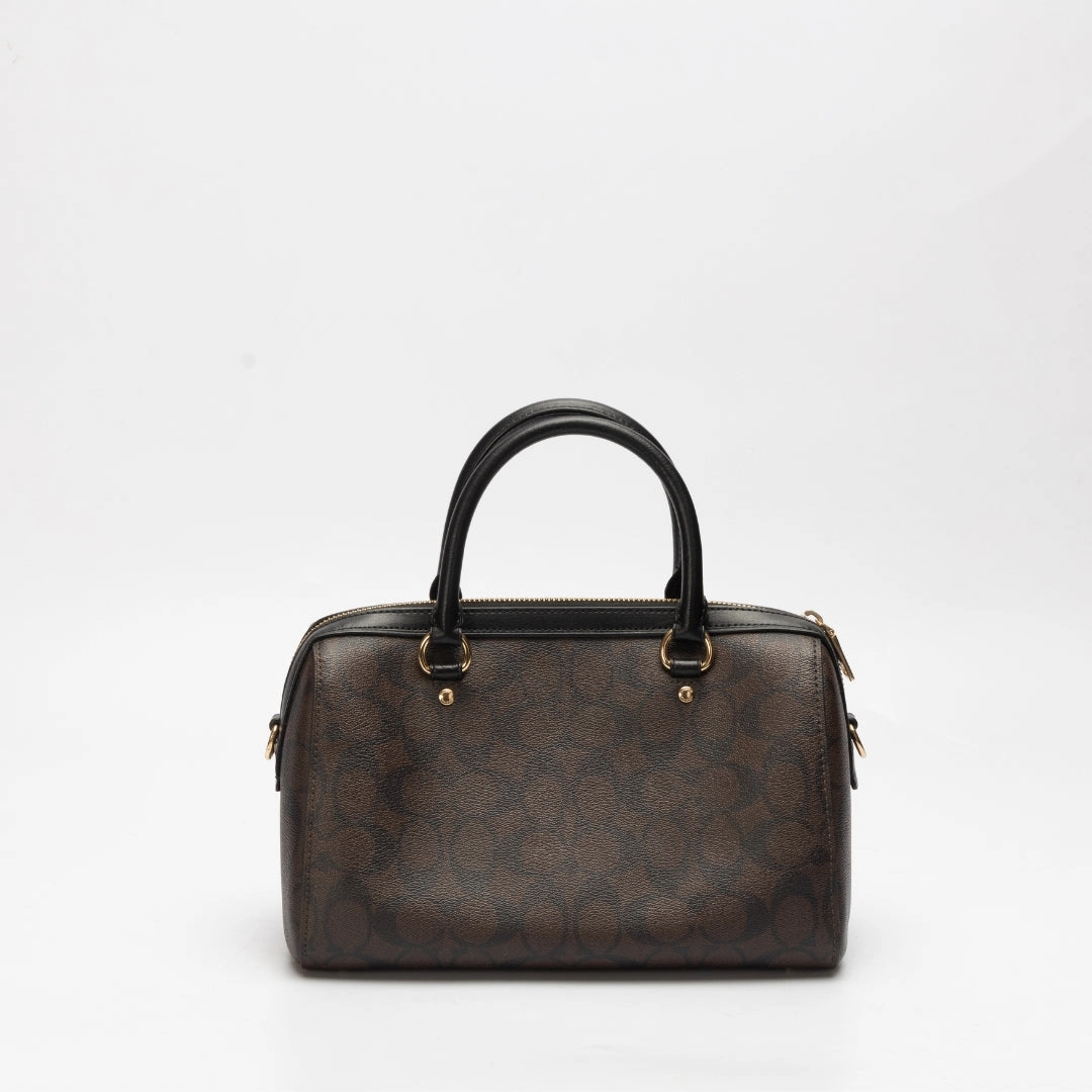 Coach Monogram Rowan Satchel