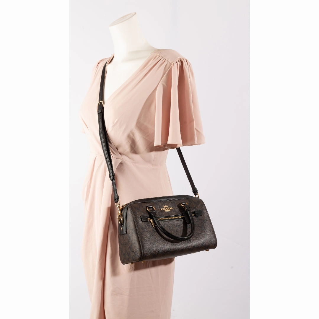 Coach Monogram Rowan Satchel