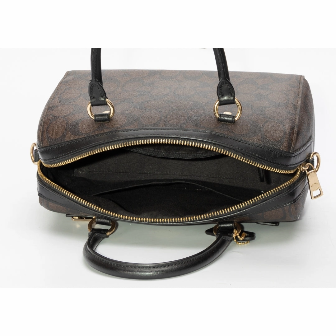 Coach Monogram Rowan Satchel