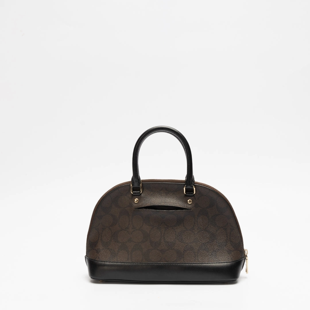 Coach Signature Canvas Sierra Satchel
