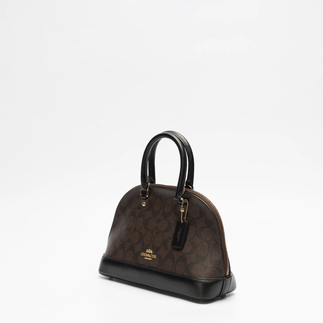 Coach Signature Canvas Sierra Satchel