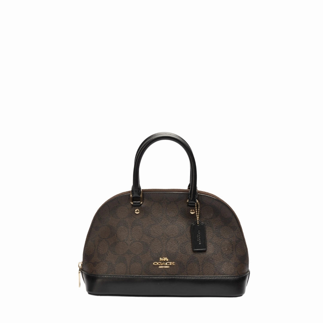 Coach Signature Canvas Sierra Satchel