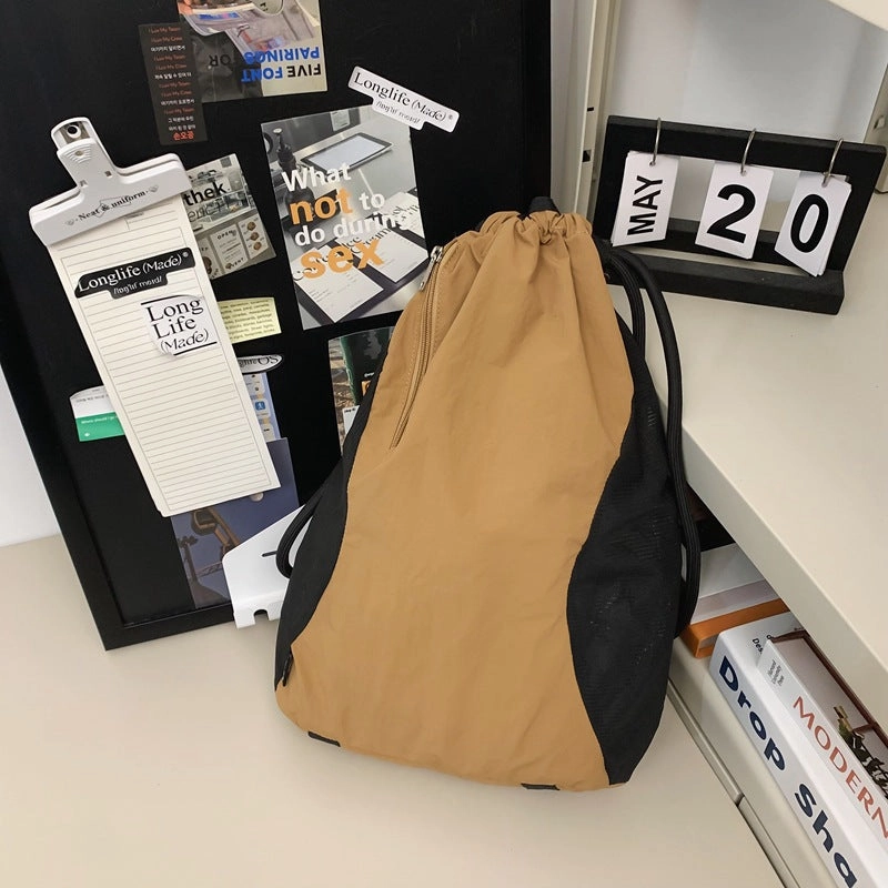 Color matching casual sports storage bag, backpack