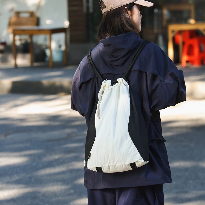 Color matching casual sports storage bag, backpack
