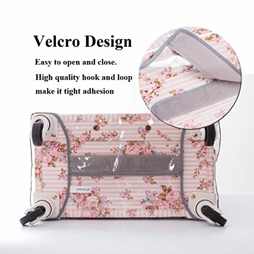 COTRUNKAGE Clear Vintage Luggage Cover Protector Dust Protective Cover (26")