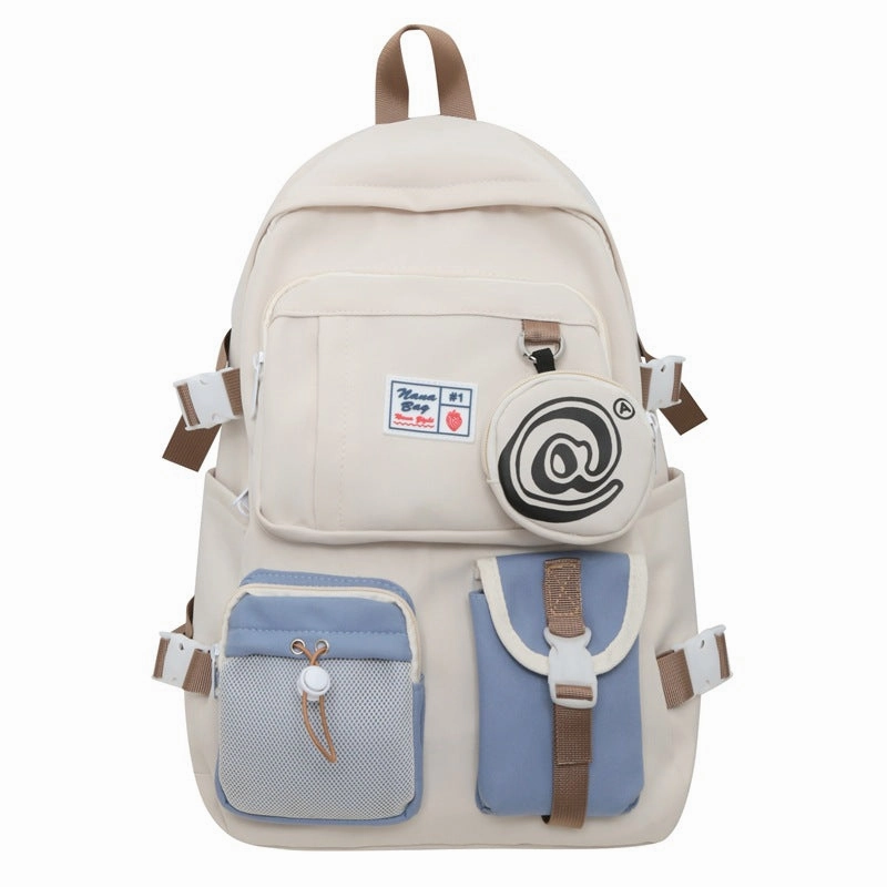 Couple backpack large capacity middle school student schoolbag