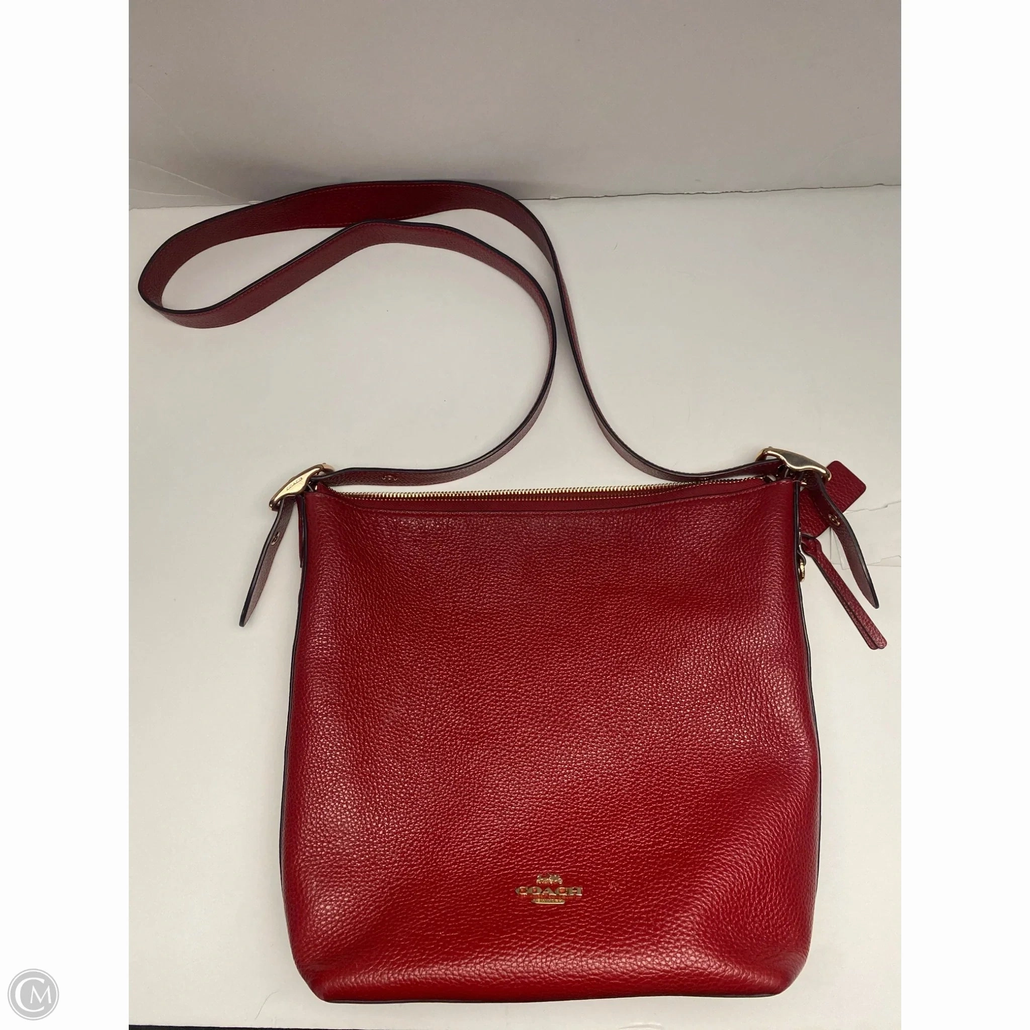 Crossbody Designer By Coach, Size: Large