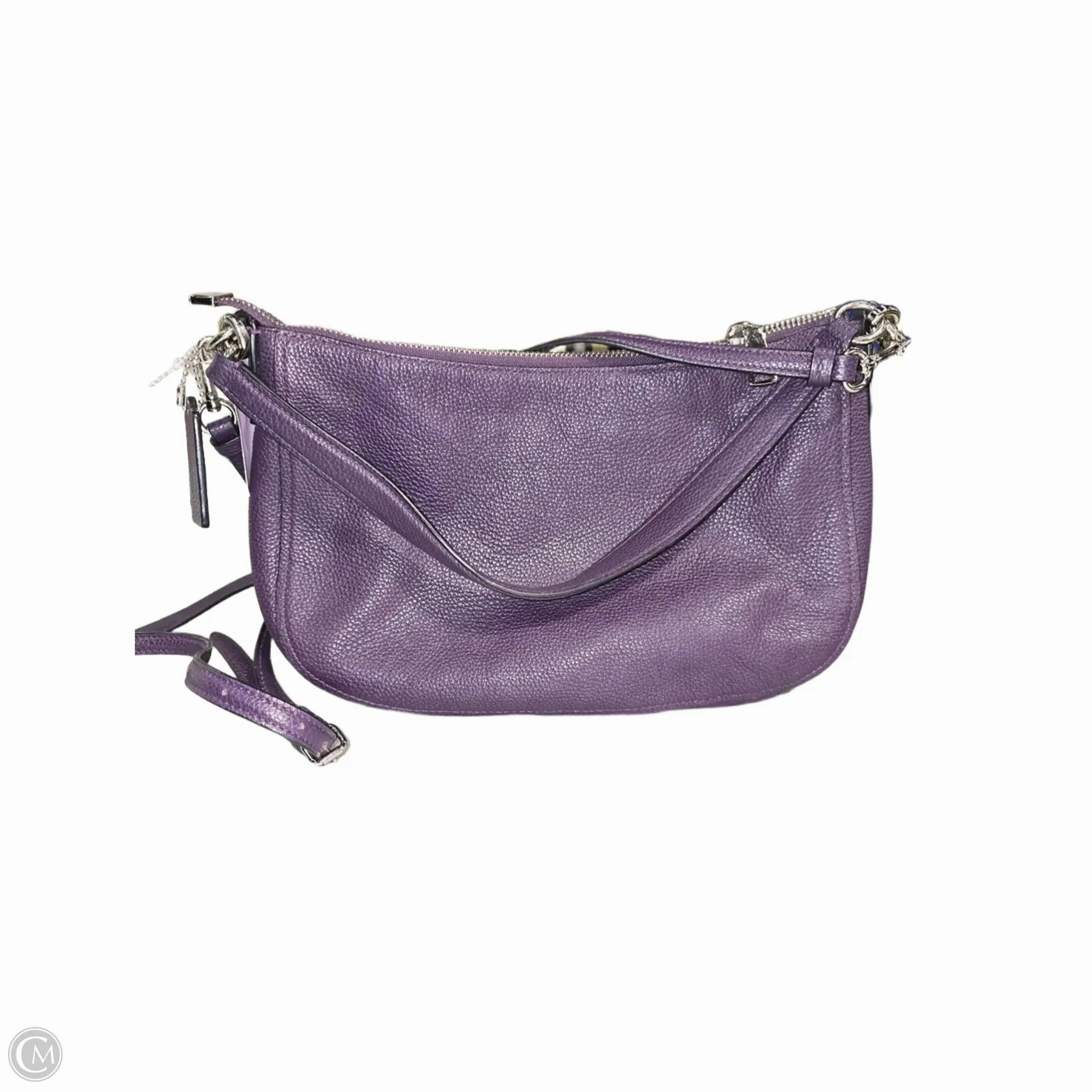 Crossbody Designer By Coach, Size: Medium