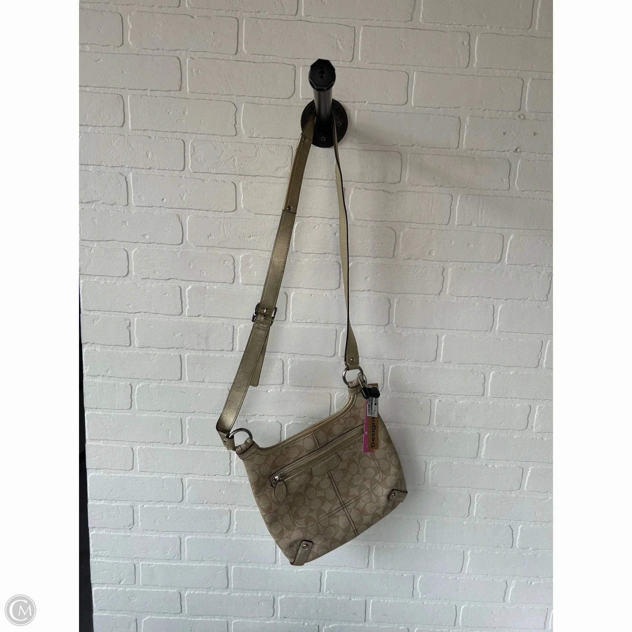 Crossbody Designer By Coach, Size: Medium