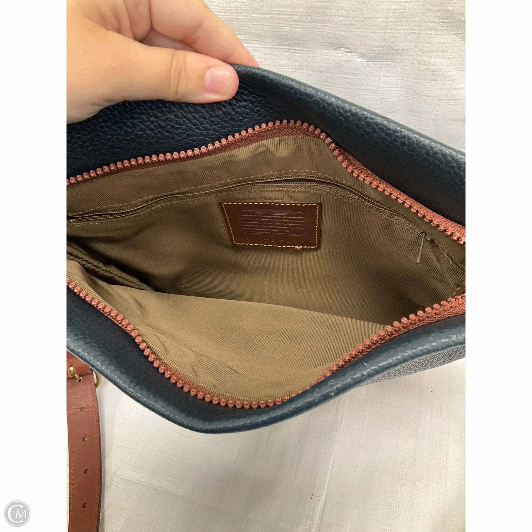 Crossbody Designer By Coach, Size: Medium