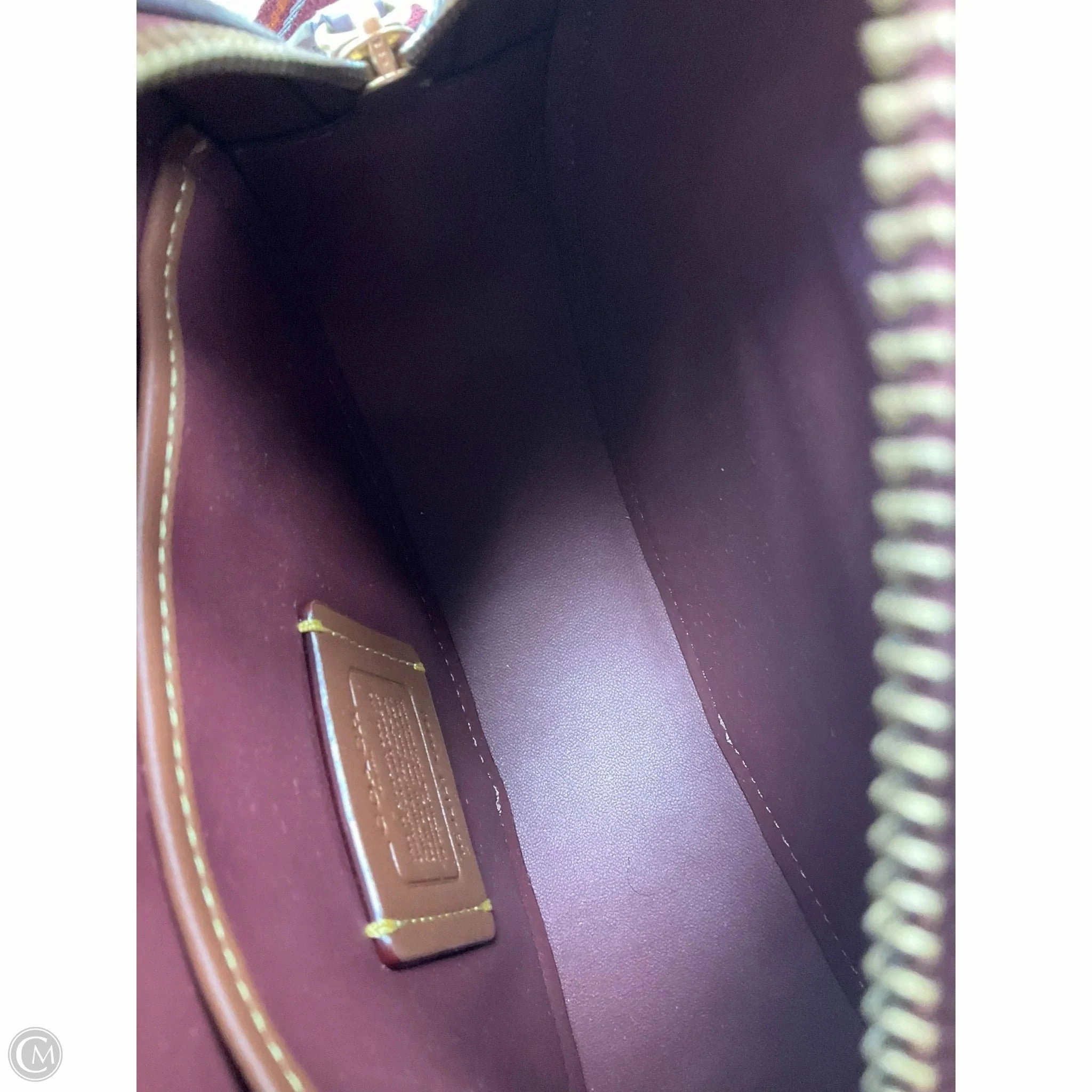 Crossbody Designer By Coach, Size: Small