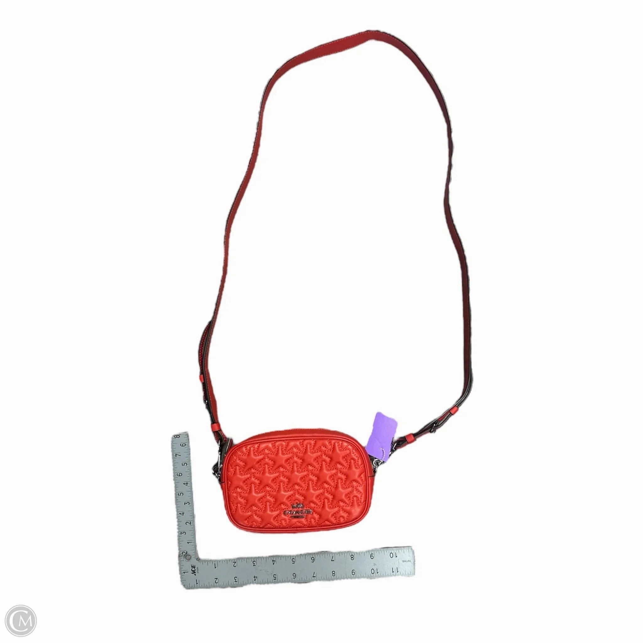 Crossbody Designer By Coach, Size: Small