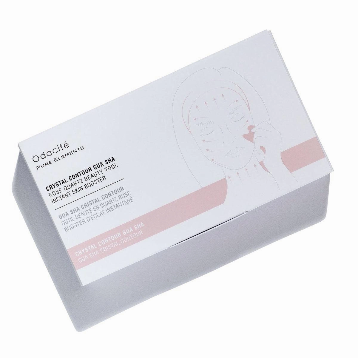 Crystal Contour Gua Sha Rose Quartz