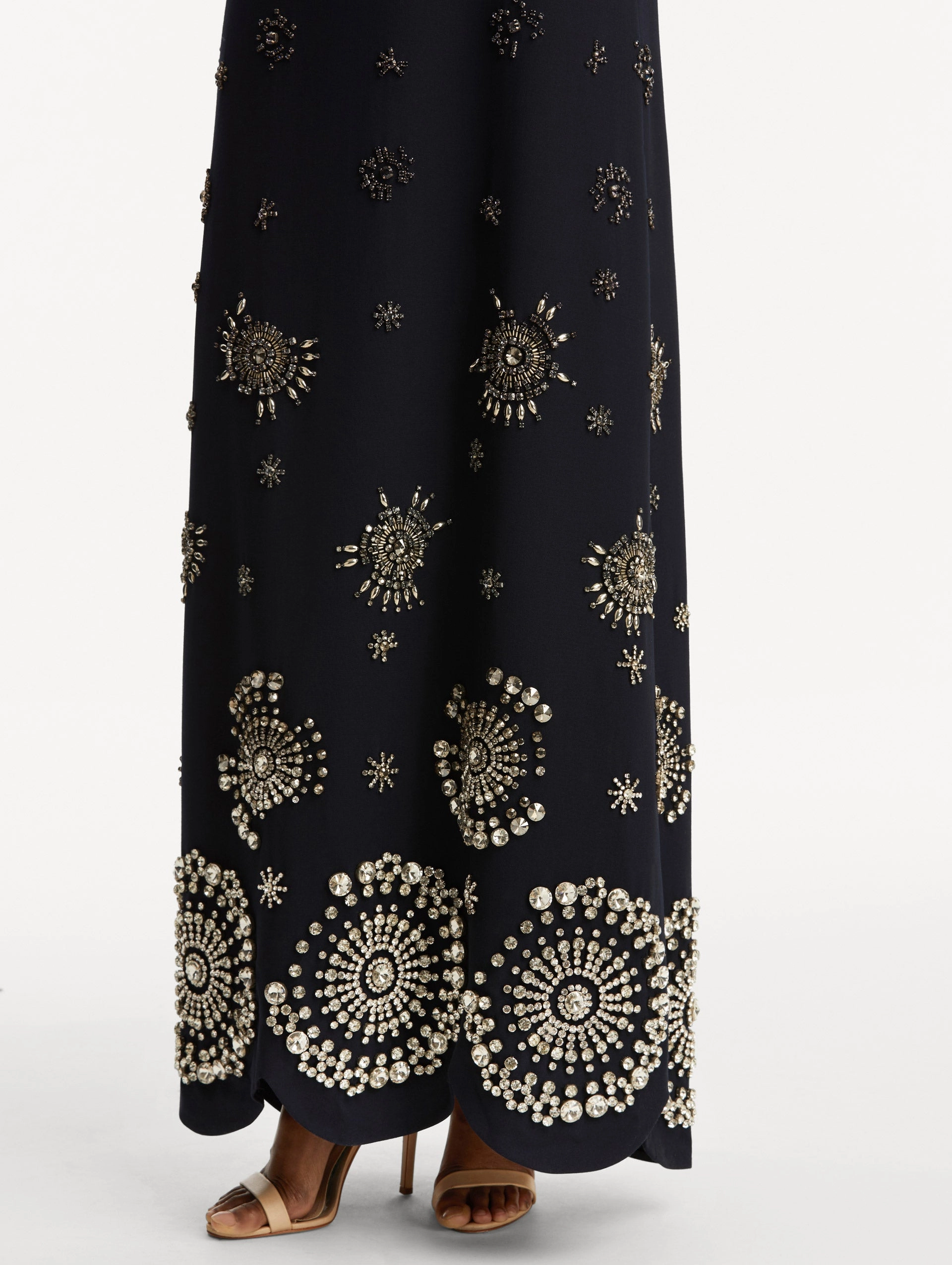 Crystal Medallion Caftan