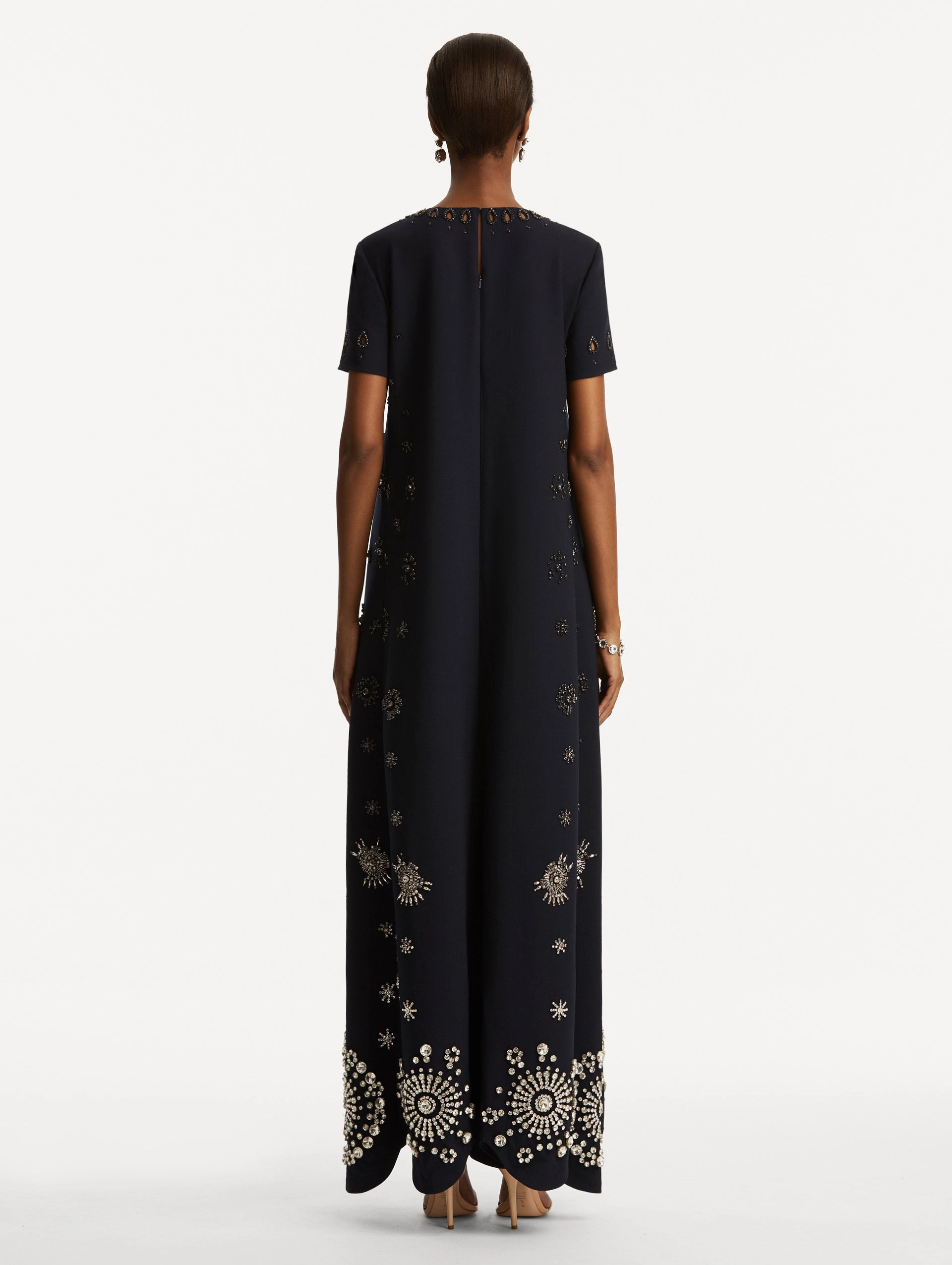 Crystal Medallion Caftan