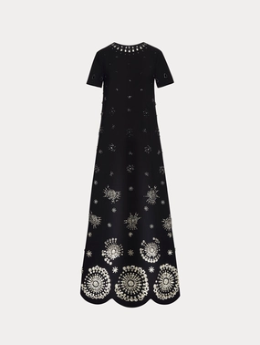 Crystal Medallion Caftan