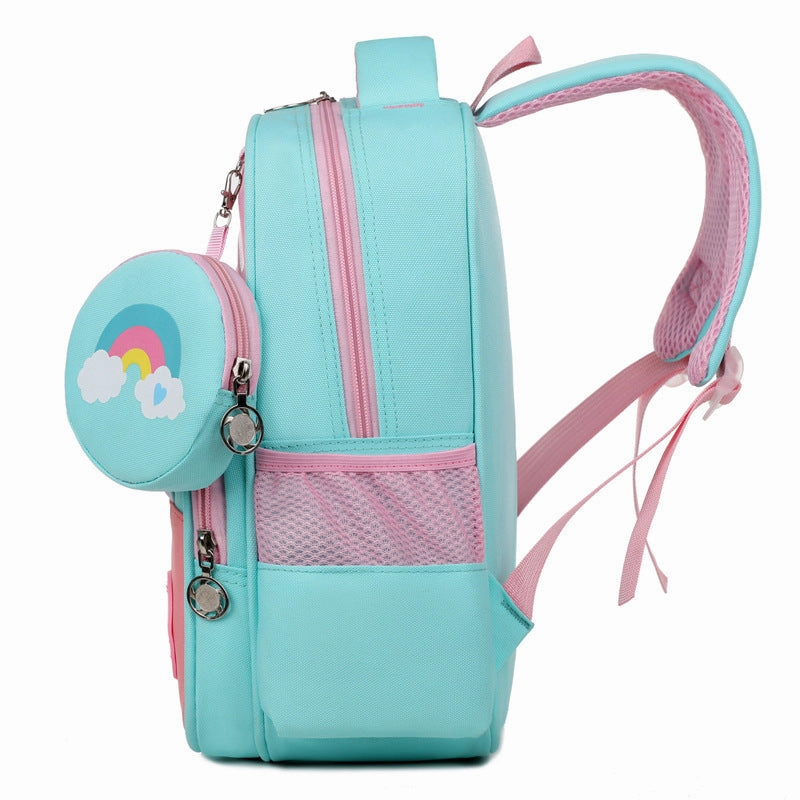 Cute bunny boy and girl toddler backpack