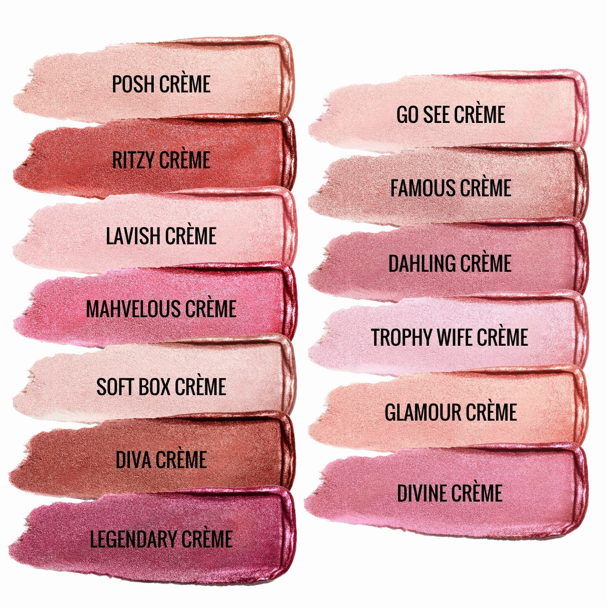 Dahling Crme | A Pale Rosy Mauve with Frosted Shimmer Lipstick