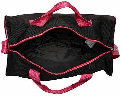 Dance Duffel Bag With Multicolored Dance Print Fuchsia (Black/Multi)