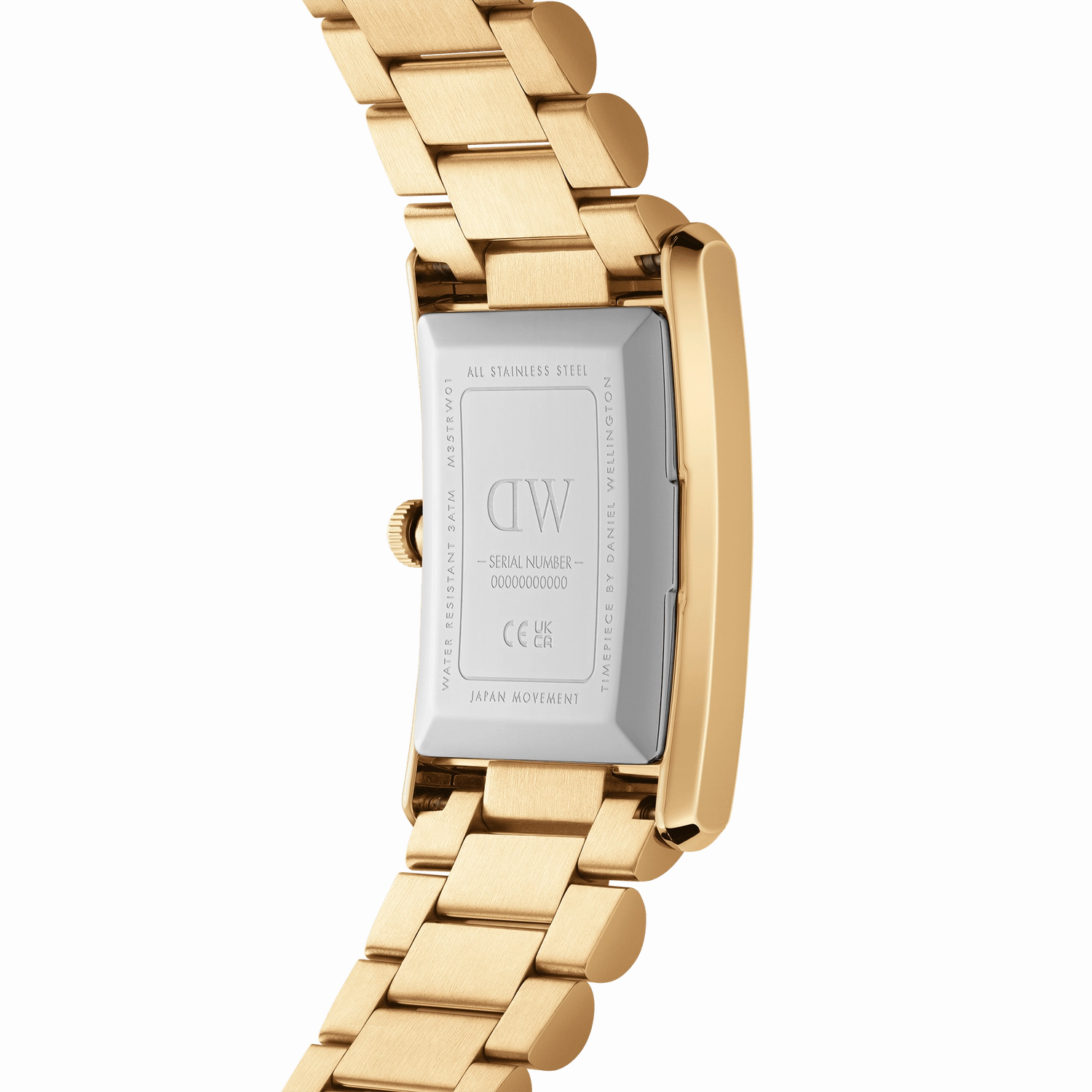 Daniel Wellington Bound 3-Link Gold White Dial Watch DW00100703