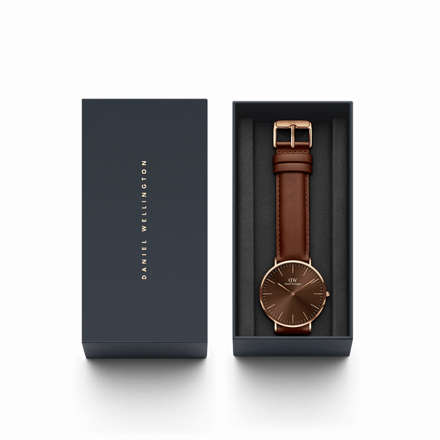 Daniel Wellington Classic 40mm St Mawes Amber Watch DW00100627