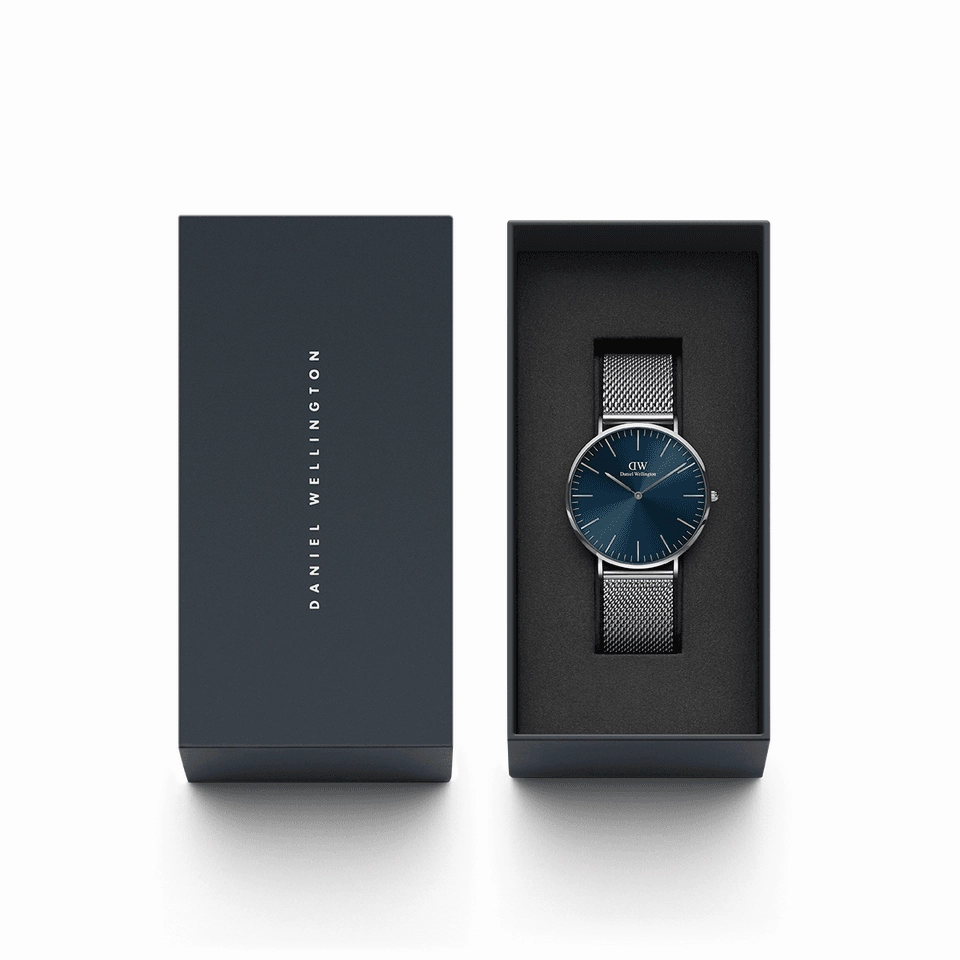 Daniel Wellington Classic 40mm Sterling Arctic Watch DW00100628