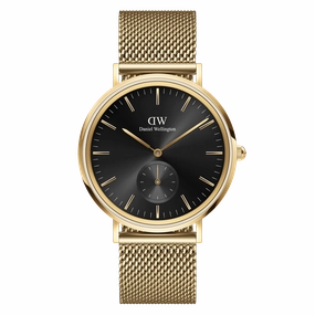 Daniel Wellington Classic Multi-Eye Evergold Onyx Black Dial Watch DW00100713