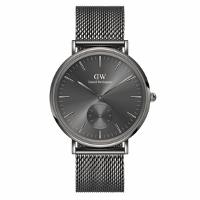 Daniel Wellington Classic Multi-Eye Mesh Graphite Dial Watch DW00100712