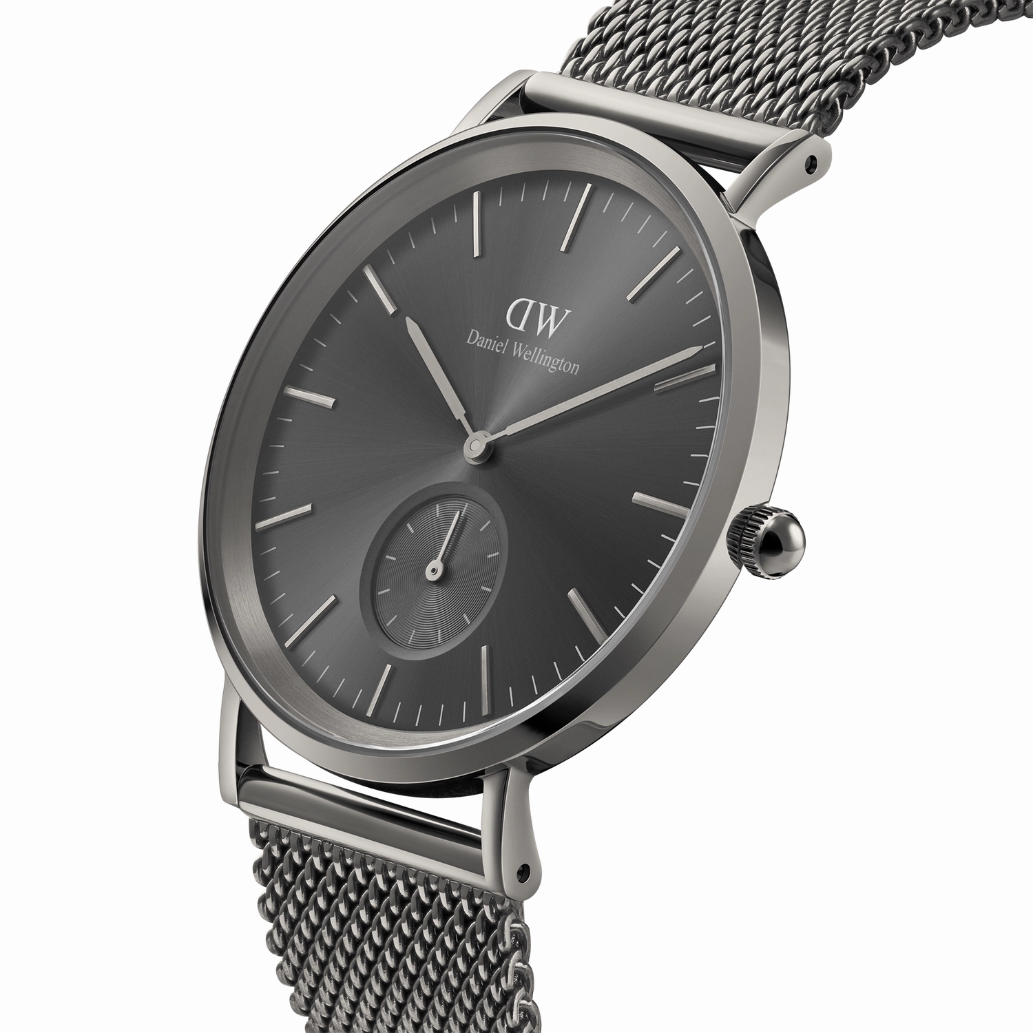 Daniel Wellington Classic Multi-Eye Mesh Graphite Dial Watch DW00100712