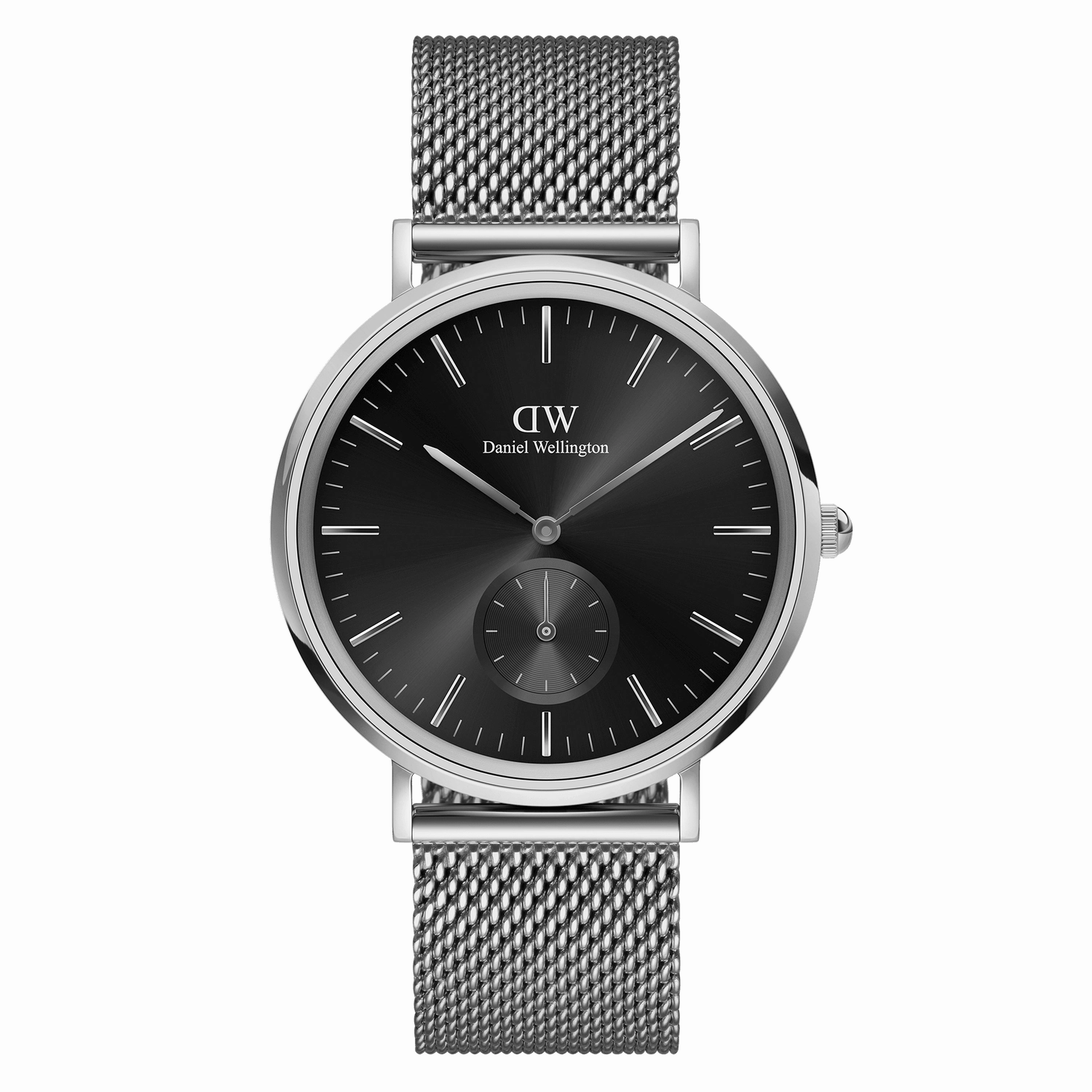 Daniel Wellington Classic Multi-Eye Sterling Onyx Silver Dial Watch DW00100711